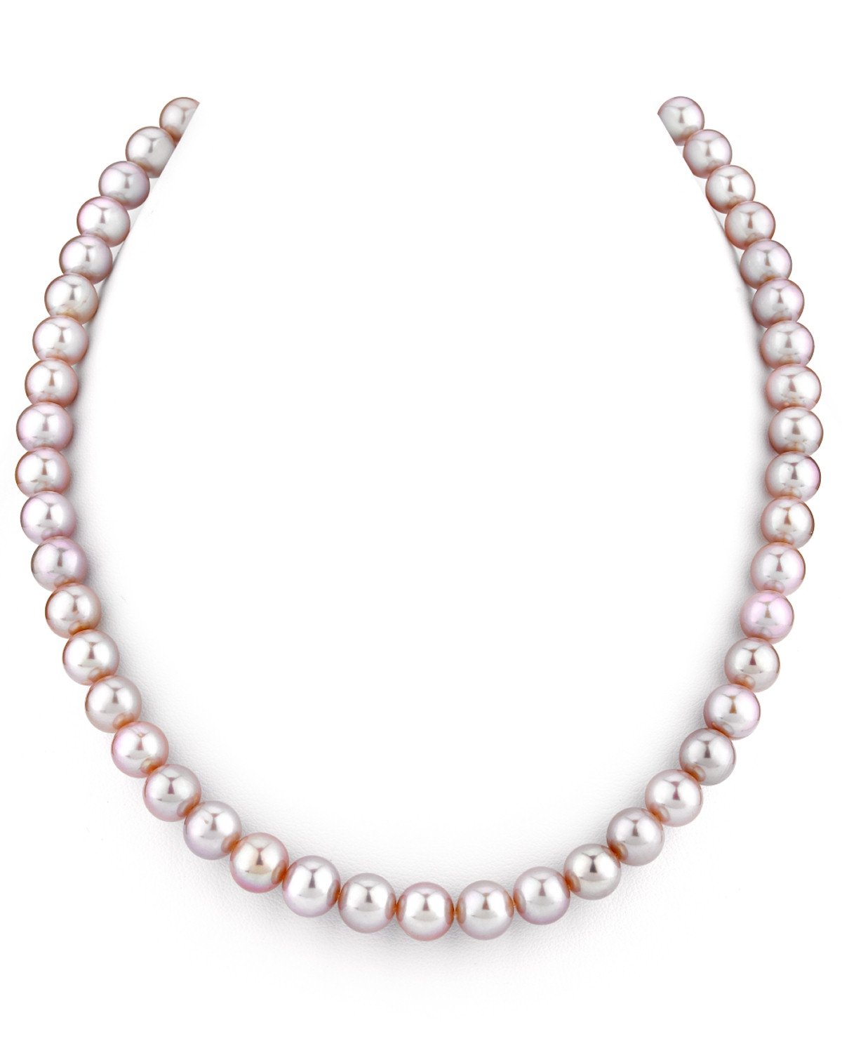 Pink Freshwater Pearl Necklace  7.0-7.5mm