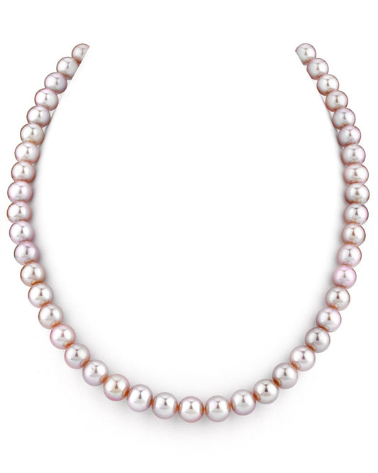 Pink Freshwater Pearl Necklace  7.0-7.5mm