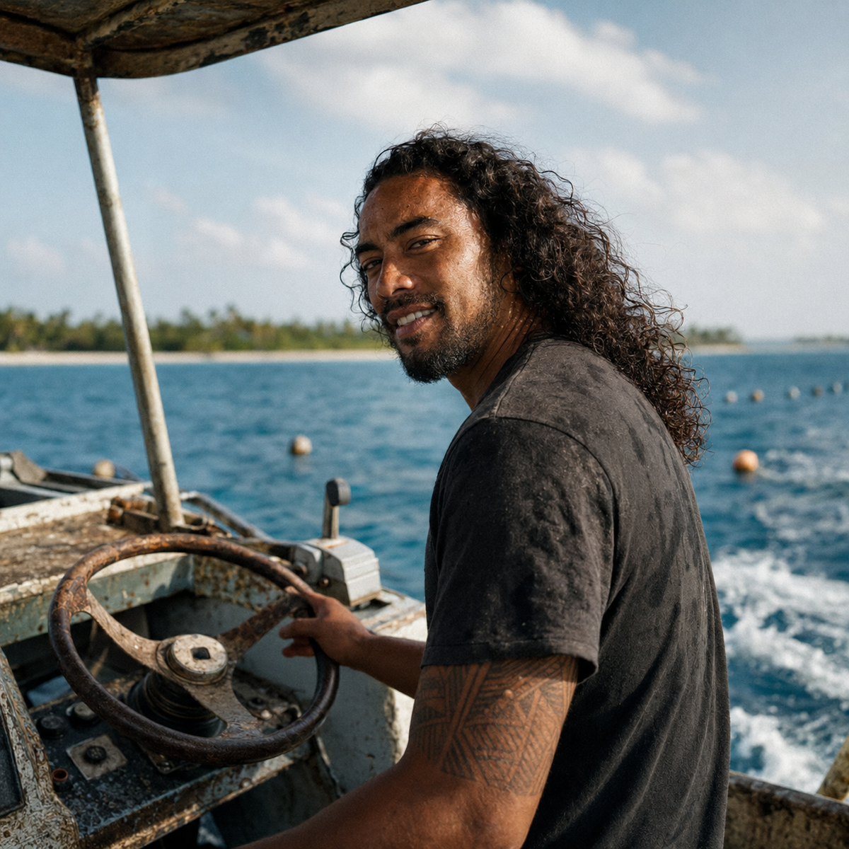 MOANA — AGE 30 Youngest Son · Diver & Boat Captain