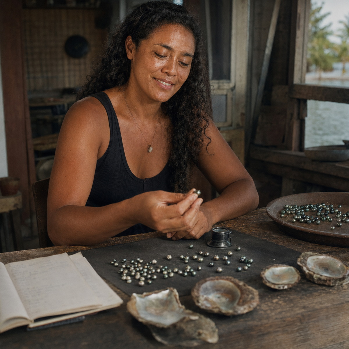 HINATEA — AGE 29 Eldest Daughter · Pearl Grader