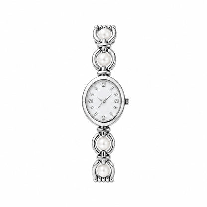 Hina Pearl Watch Silver