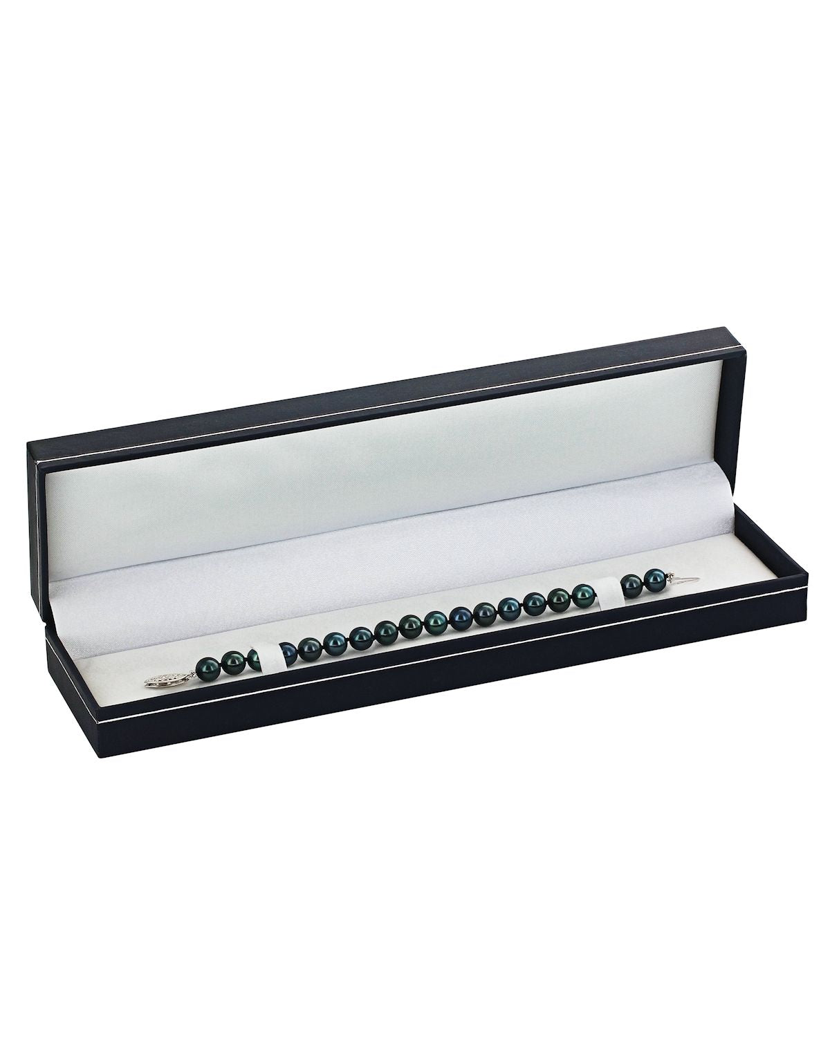Black Japanese Akoya Pearl Bracelet 11.0-12.0mm
