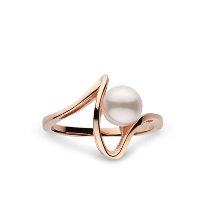 Cordon Collection 6.0-6.5 mm Akoya Pearl Ring