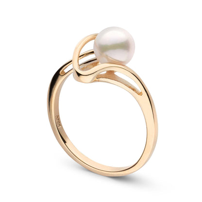 Cordon Collection 6.0-6.5 mm Akoya Pearl Ring