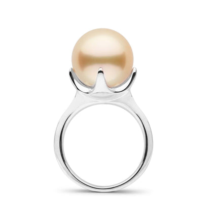 Oracle Collection 11.0-12.0 mm Golden South Sea Pearl Ring