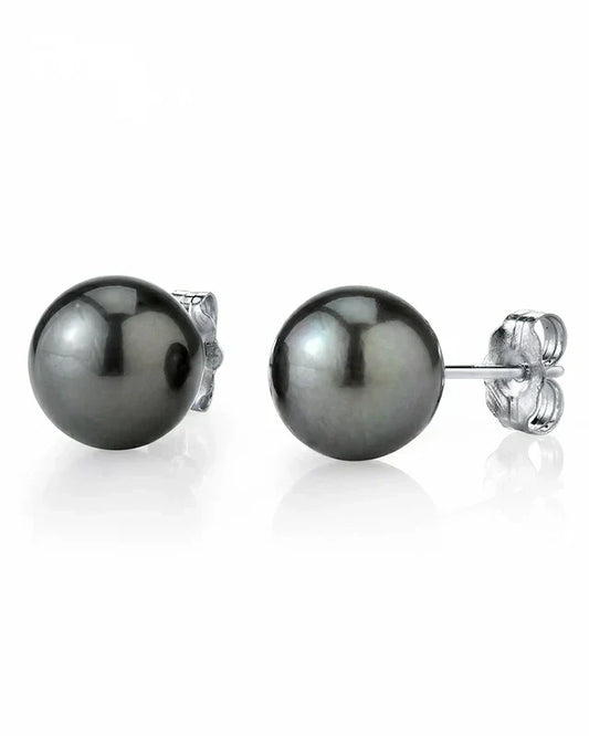 Tahitian Pearl Earrings 7.0-8.0mm